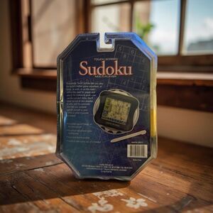 NIP Excalibur Touch Screen SuDoku Multi Player Electronic Handheld Game B13